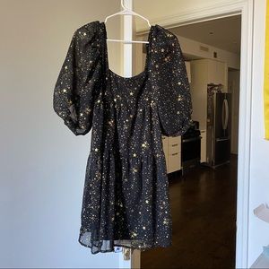Nasty Gal Stars Tiered Smock Dress